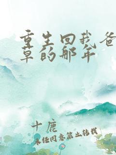 重生回我爸当校草的那年