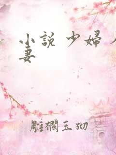 小说 少妇 人妻