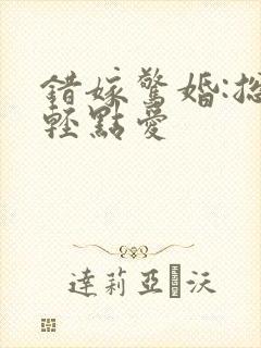 错嫁惊婚:总裁轻点爱