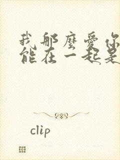 我那么爱你却不能在一起是什么歌