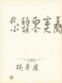 我的白富美老婆小说全文阅读