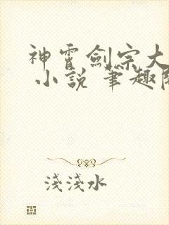 神霄剑宗大师兄 小说 笔趣阁