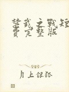 禁武之战短剧免费完整版
