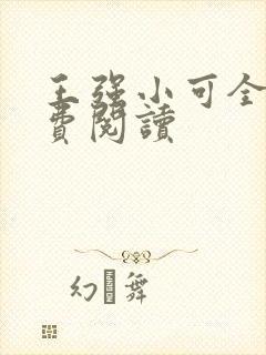 王强小可全文免费阅读