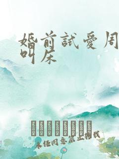 婚前试爱周秀娜叫床