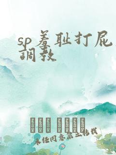 sp羞耻打屁股调教