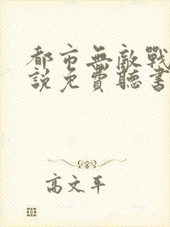 都市无敌战神小说免费听书