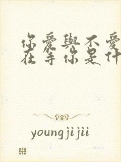 你爱与不爱我都在等你是什么歌