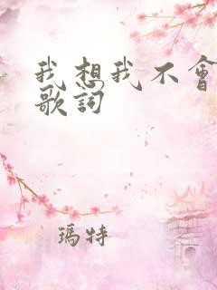 我想我不会爱你歌词