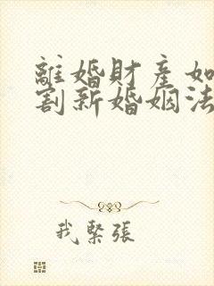 离婚财产如何分割新婚姻法2025年一方出轨