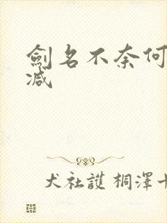 剑名不奈何无删减