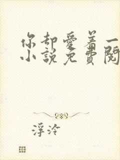 你却爱着一个他小说免费阅读