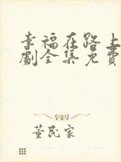 幸福在路上电视剧全集免费