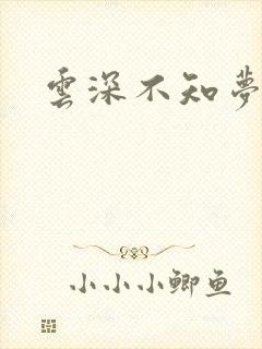 云深不知梦作者