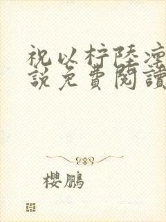 祝以柠陆凛川小说免费阅读最新章节