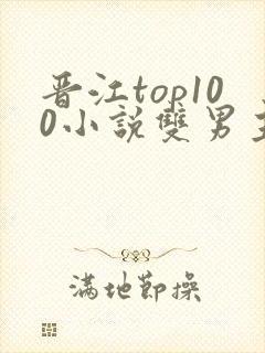 晋江top100小说双男主