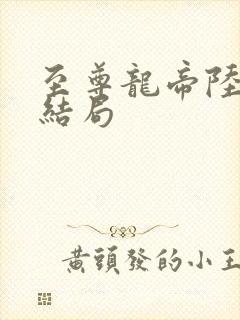 至尊龙帝陆鸣大结局