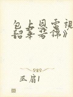 包上恩电视剧《韶华若锦》