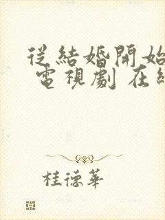 从结婚开始恋爱 电视剧 在线观看