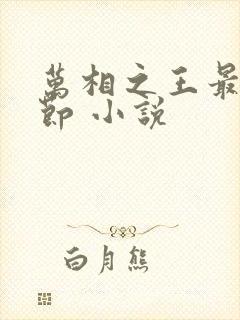 万相之王最新章节 小说