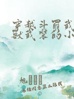 穿越斗罗武魂超兽武装的小说