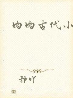 肉肉古代小说