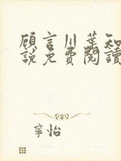 顾言川叶知澜小说免费阅读最新章节