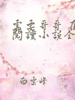 需要哥哥 在线阅读小说全文