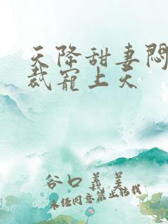 天降甜妻闷骚总裁宠上天