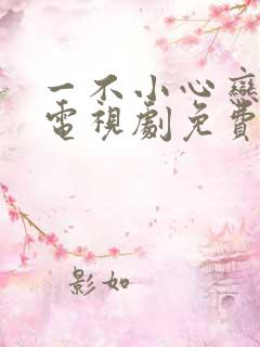 一不小心恋爱了电视剧免费观看全集