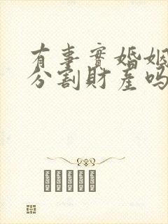 有事实婚姻可以分割财产吗