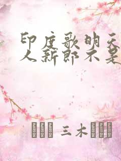 印度歌明天要嫁人新郎不是我