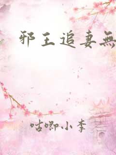 邪王追妻无弹窗