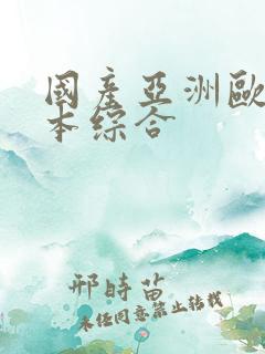 国产亚洲欧美日本综合