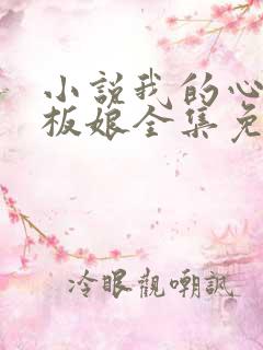 小说我的心动老板娘全集免费
