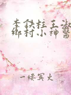 李铁柱王淑兰的乡村小神医小说免费阅读
