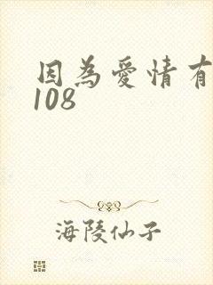 因为爱情有多美108