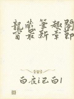 龙藏笔趣阁无弹窗最新章节