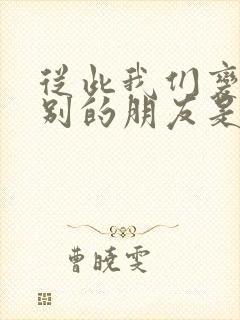 从此我们变成特别的朋友是什么歌