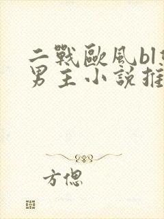 二战欧风bl双男主小说推荐