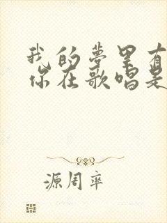 我的梦里有你有你在歌唱是什么歌