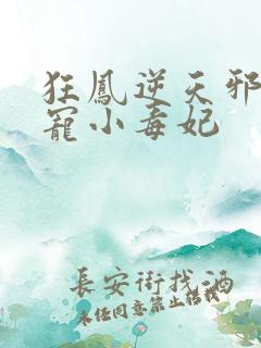 狂凤逆天邪王蚀宠小毒妃