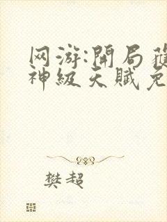 网游:开局获得神级天赋免费阅读