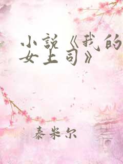小说《我的风情女上司》