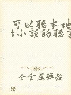 可以听本地txt小说的听书软件