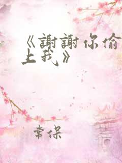 《谢谢你偷偷爱上我》