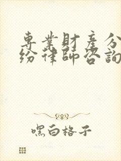 专业财产分割纠纷律师咨询