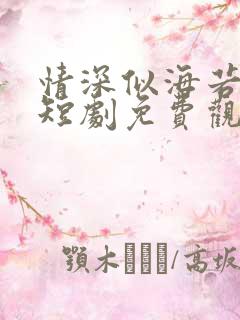 情深似海若成空短剧免费观看