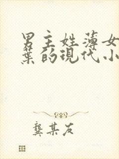 男主姓薄女主姓叶的现代小说