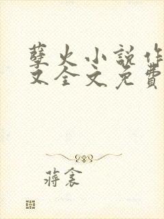 孽火小说作者今又全文免费阅读